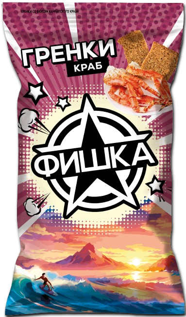 Fishka Croutons / Crab